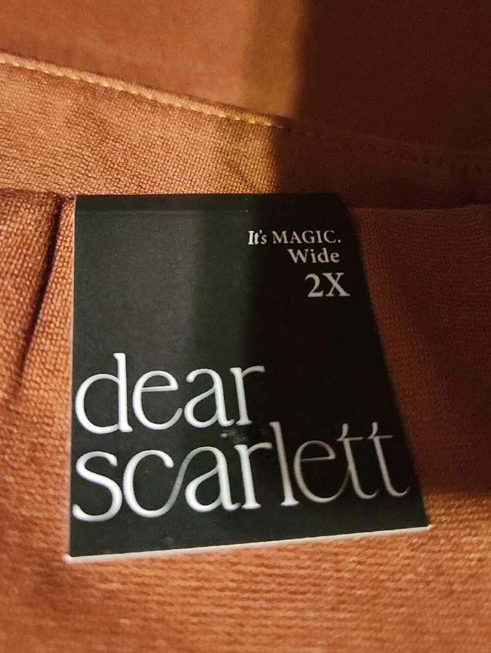 Dear Scarlett Brown Pants - Picture 2 of 2